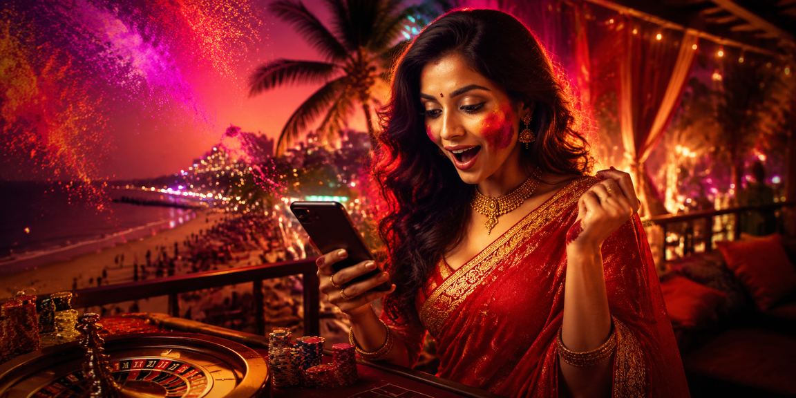 VIP member enjoying exclusive bonuses on mobile in Goa